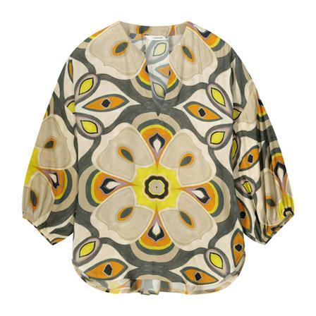 Summum Woman, Blouses Beige, Dames, Maat:S,Viscose