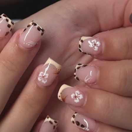 Akryl Løsnegl, Kunstige Negler Limes på Negler Trykk på Negledesign Fake Negler