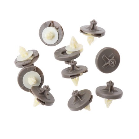 10 st Plast Dörrkort Clips För Trim Clips För Dörrpanel