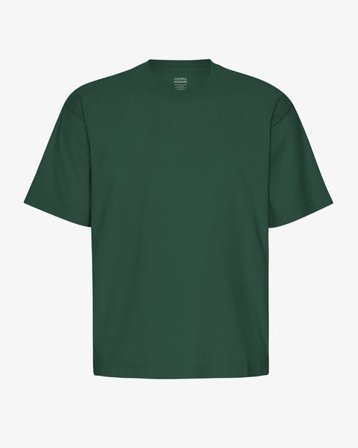 Oversized Organic T-Shirt - Emerald Green - Male - XL