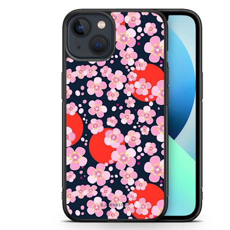 Bjornberry Skal iPhone 13 Mini - Japan Blommor