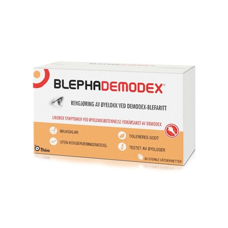 BLEPHADEMODEX - Våtservietter 30 st