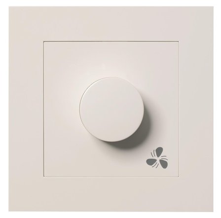 Elko EKO05026 Varvtalsregulator Fjällvit, Strömbrytare & vägguttag