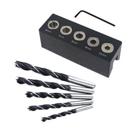 Vinkelborstyre Hylle Hullbor