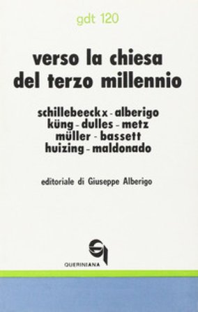 Verso la Chiesa del terzo millennio Edward Schillebeeckx