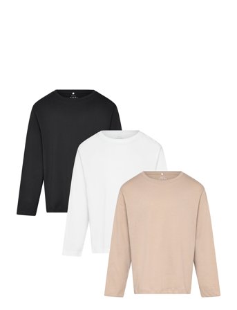 name it Nkmvobbo Ls Nreg Top 3P Noos - Multi/patterned - 104