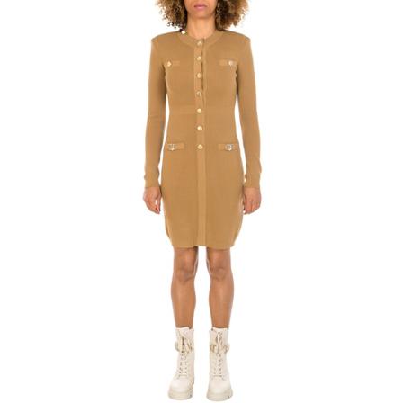 Liu Jo, Short Dresses Beige, Dames, Maat:M