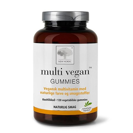 New Nordic Multi Vegan 120 gummies, Helse & Madvarer, Vitaminer, Multivitaminer