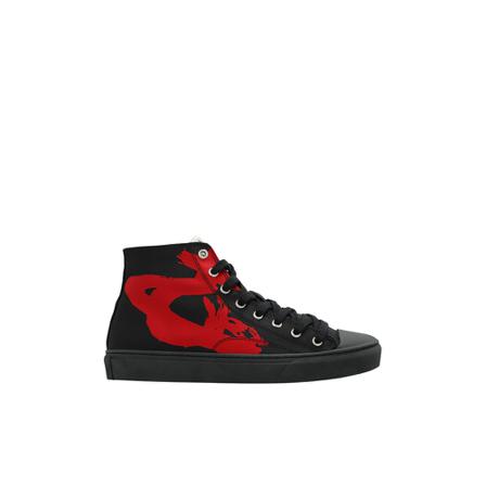 Vivienne Westwood High-top sneakers , Zwart , Heren , Maat: 44 EU