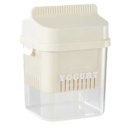 Yoghurtostmaskin med høy tetthet, DIY hjemmelaget yoghurt- og ostefiltersikt, Effektiv myseutvinning og melkeseparasjon A