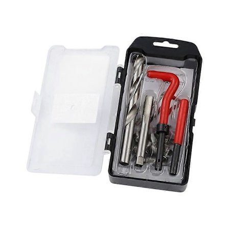 15 stk. gjengereparasjonssett metrisk M12 x 1,25 mm gjengereparasjonsinnsatssett