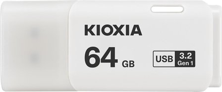 Kioxia TransMemory U301 64GB USB 3.2 Gen 1 Hvid