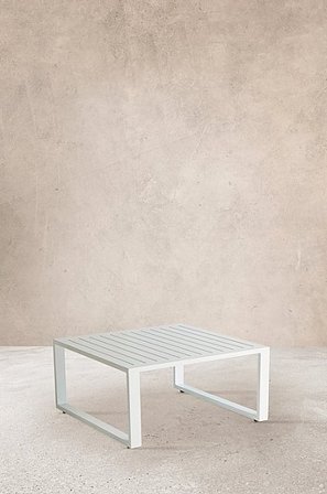 Jotex - Salontafel 71x71 Cm Wit Wit - ALASSIO - Koop Salontafels voor buiten bij Jotex