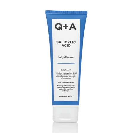 Q+A Salicylic Acid Cleanser, 125 ml
