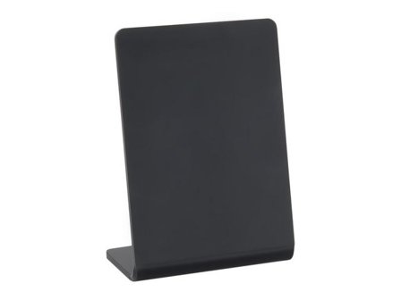 Informationsställ griffel lutande A7 svart - Lyreco - Kontorsmöbler och inredning - Tavlor ställ och ramar - Informationsställ