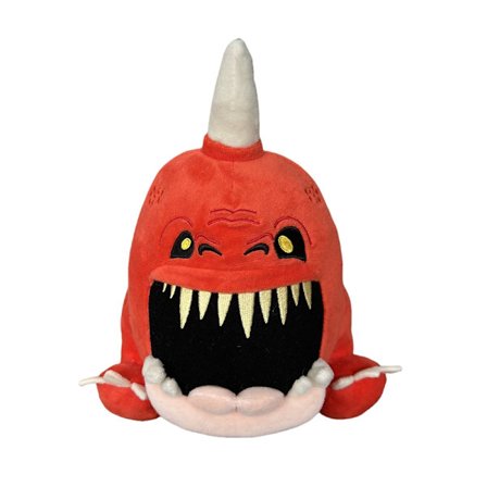 Röd Enhörning Monster Plyschdocka - Födelsedagspresent