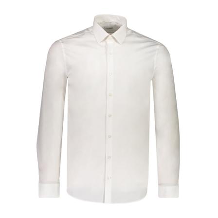 Calvin Klein, Overhemd Wit, Heren, Maat:M,Katoen