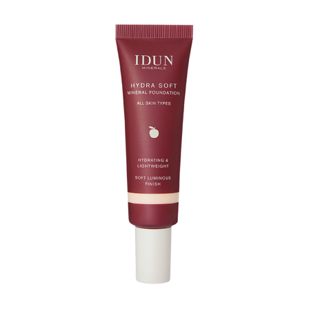 IDUN Minerals Hydra Soft Mineral Foundation, Jorunn, Ekstra lys, 30 ml