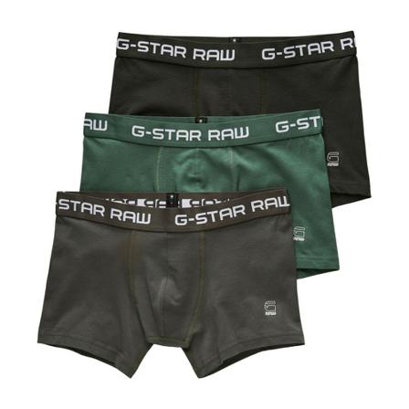 G-star Boxer Korte Broek 3-Pack , Grijs , Heren , Maat: S