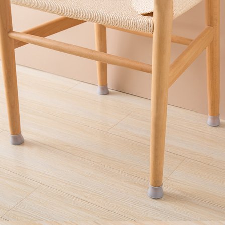 Set med 8 st silikonstolsbensskydd, stolsbensskydd S