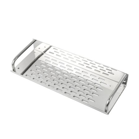 Enkeltlags toilethylder fabrik direkte vægmonteret køkken badeværelse opbevaringshylde perforeret hylde 25cm