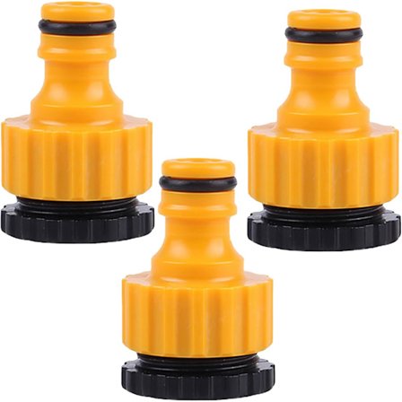 Koppling för trädgårdsslang, trädgårdsslangkranadapter, 4/6 punkts trädgårdskran