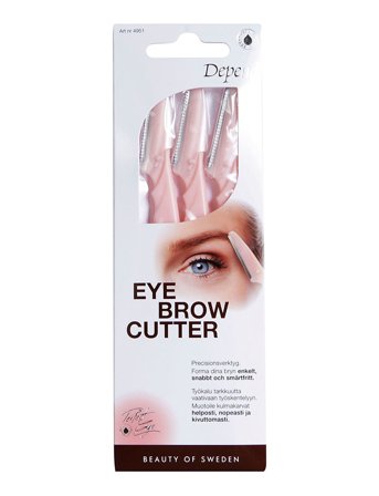 Depend Cosmetic Eyebrow Cutter - Nude - ONE SIZE