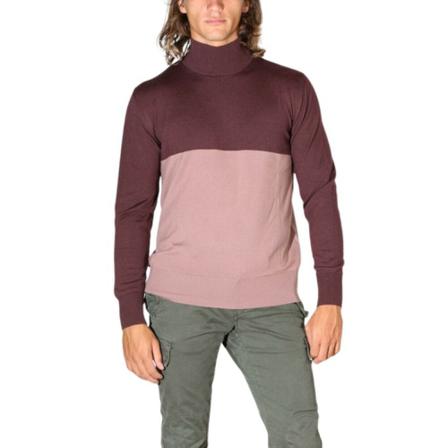 Tagliatore, Turtlenecks Paars, Heren, Maat:M