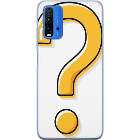 Kompatibel Mobilcover til Xiaomi Redmi Note 9 4G Spørgsmålstegn