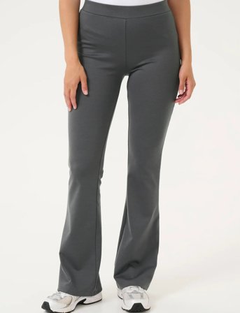 Kaffe Kajenny Flared Leggings - Black - L