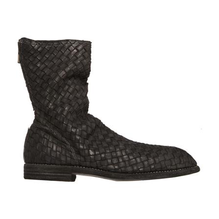 Guidi, Braided boot Zwart, Heren, Maat:41 EU