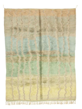 Alfombra Shaggy Grande Berber Moroccan - Mid Atlas 268X346 Lana