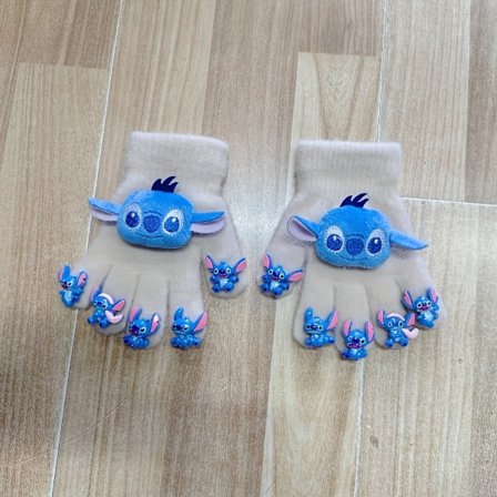 Stitch Femfingerhandsker fra Disney - Varme, Plysset & Lette at Bruge | Sød Gave til Hverdag og Fest