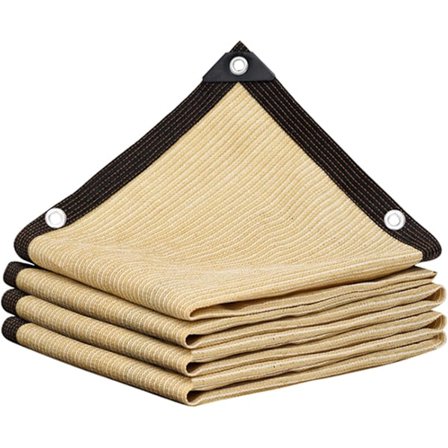 Skygge seil for uteplass seil, pergola skygge, hage skygge seil skyggenett med perforeringer 2mX3m