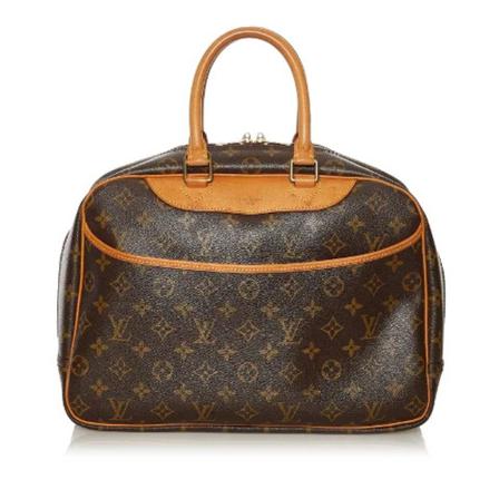 Louis Vuitton Vintage, Pre-owned Coated canvas handbags Bruin, Dames, Maat:ONE Size