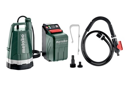 Metabo TPF 18 LTX 2200 Pumpe uten batteri og lader, Vann