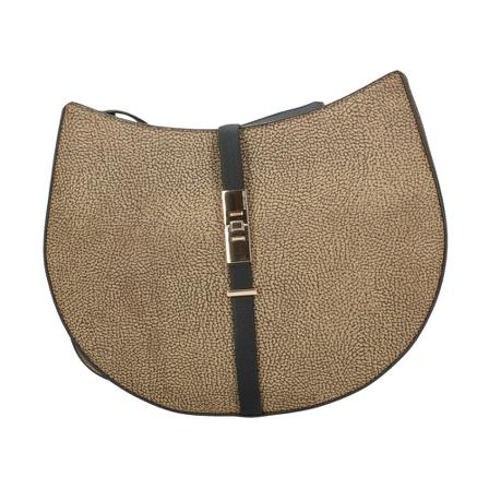 Borbonese, 924646ag 2 Shoulder Bag Beige, Dames, Maat:ONE Size