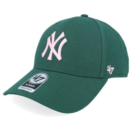 47 Brand - Verde Gorra - New York Yankees Mvp Dark Green Adjustable @ Hatstore