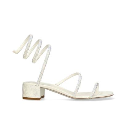 René Caovilla Sandalen , Wit , Dames , Maat: 36 EU
