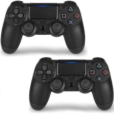 2 kpl langattomia PS4-ohjaimia, jotka ovat yhteensopivia Playstation 4 -konsolin kanssa [YDE]