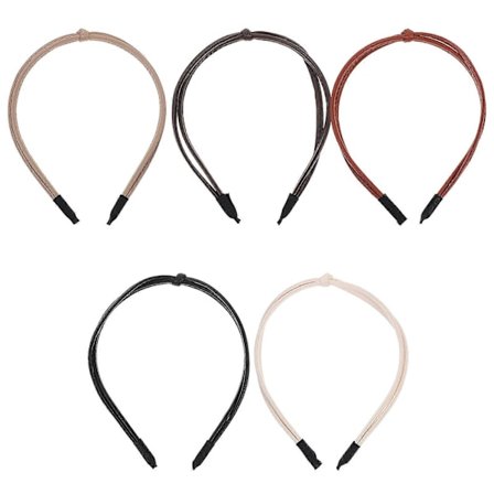 5 stk. Knude Hårbøjler Kvinder Knude Hårbøjle Tynd Hovedbeklædning Mode Hårbøjler