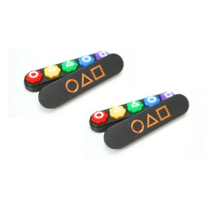 Squid Game 2 Gonggi & Etui Koreansk Sort M