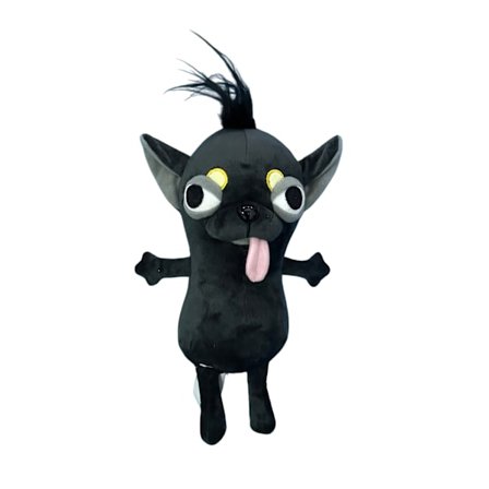 JIAJCHUF Chihuahua Udstoppede Dyr Plyslegetøj - Realistisk Mini Chihuahua med Udtryksfulde Øjne, Blød Plys Hund med Pels