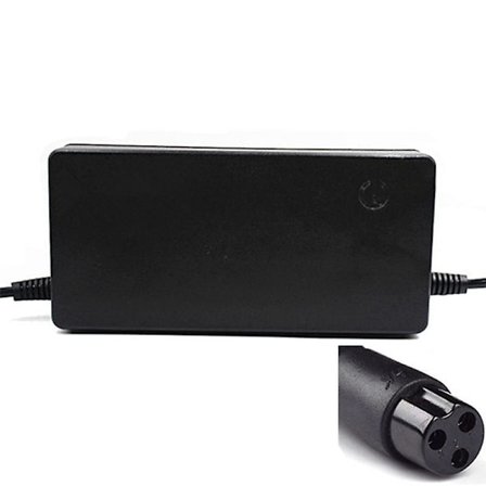 48v 2a Lithium Batterioplader Til Elektrisk Cykel Scooter Balance Bil Opladning Oplader Strømforsyning-