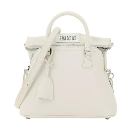 Maison Margiela, handbag Wit, Dames, Maat:ONE Size,leer