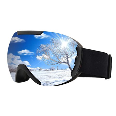 Vinter Udendørs Ski Snowboard Goggles UV Beskyttelse Briller Øjenbryn