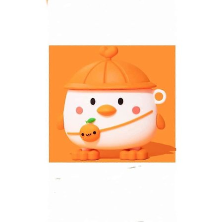 Søtt AirPods-deksel Tegneserie Morsom Silikon Airpods-deksel Nydelig Andeform Deksel for Air pods 1 2