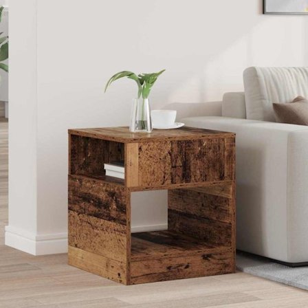 Sidobord Gammalt trä 40,5 x 40 x 45 cm Konstruerat trä