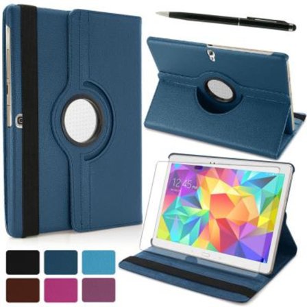 360° ROTERANDE FODRAL Kompatibelt med Samsung Kompatibelt med Galaxy Tab S 10.5 TABLET FODRAL Midnatt