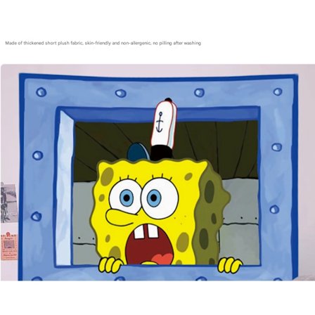 SpongeBob SquarePants hengegardin bakgrunnsduk Blekksprutduk hengemaleri veggduk sovesal tegneserie veggdekorasjon veggteppe 100*12cm